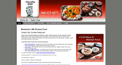 Desktop Screenshot of goldenstarrestaurants.com